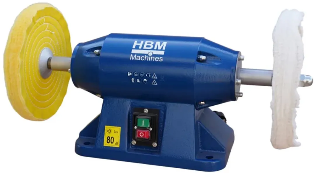 HBM 250mm Profi Polijstmachine 1500W