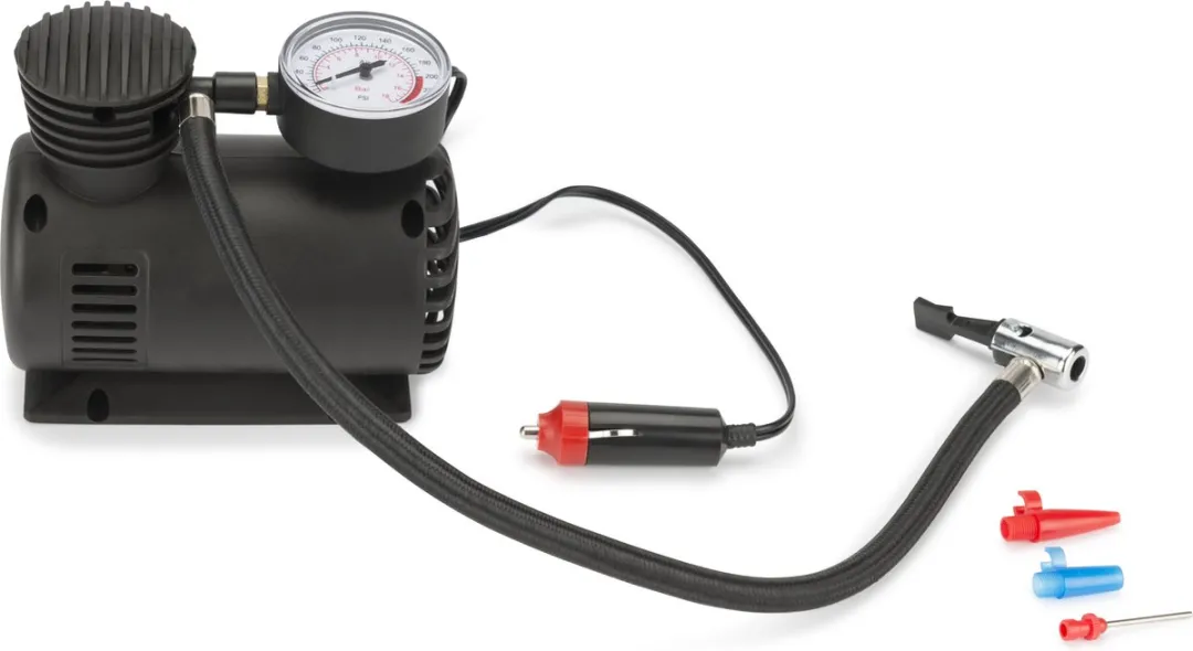Dunlop 12V Luchtcompressor - Ballen/Banden/Luchtmatras