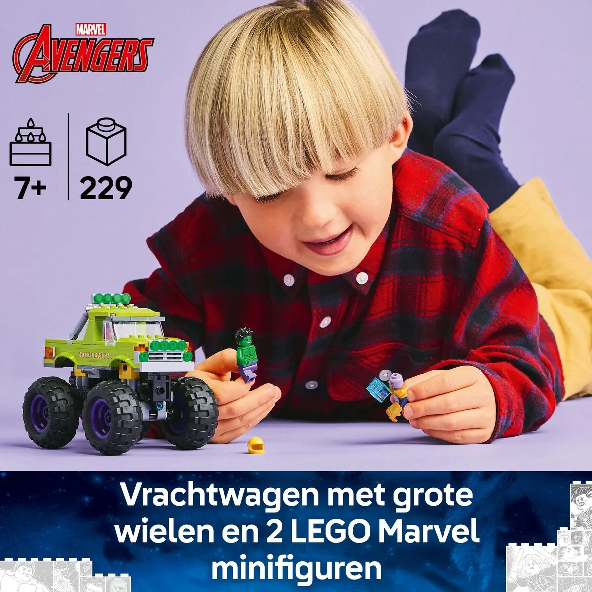 LEGO Marvel Hulk Truck vs. Thanos 76312 - 229 Stukken