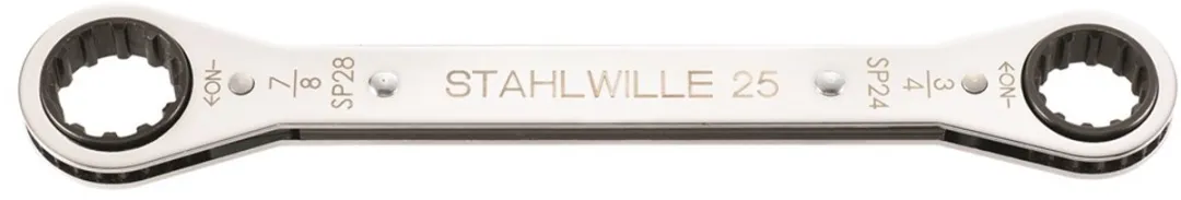 Stahlwille 25ASP-20X22 Ringratelsleutel 205mm