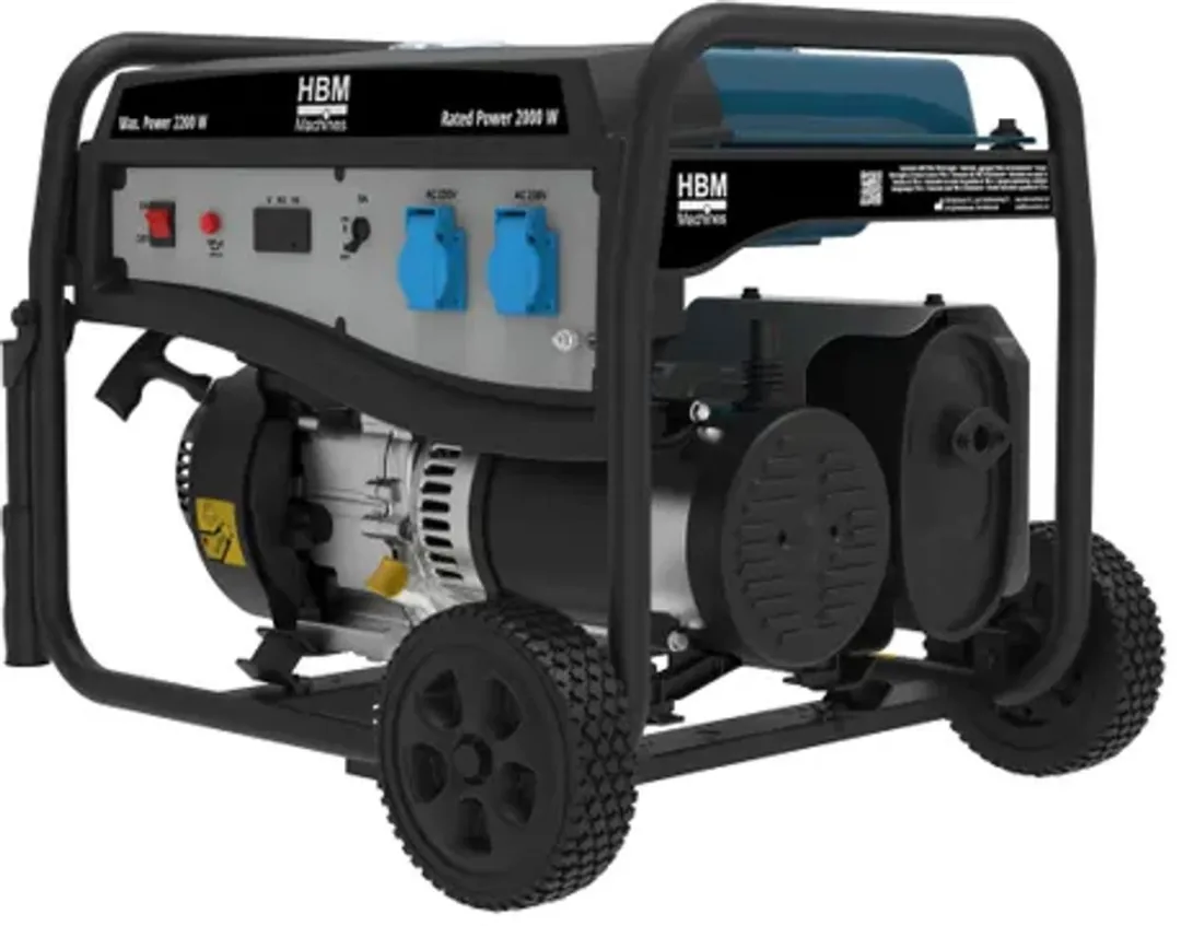 HBM Aggregaat 2200W 196cc Benzinemotor