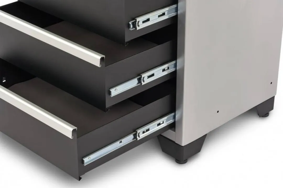 HBM 8 Laden DeLUXE PROFI Gereedschapskast - 4 Lades Grijs - afbeelding 6 van 6