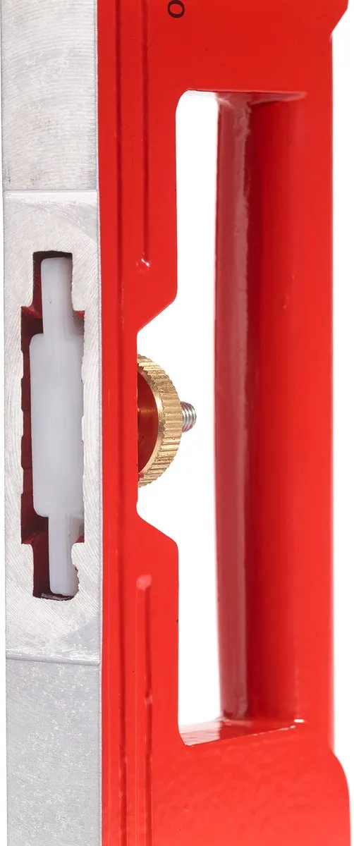 Hultafors Libella 2000 Waterpas - Aluminium - Rood - afbeelding 4 van 6
