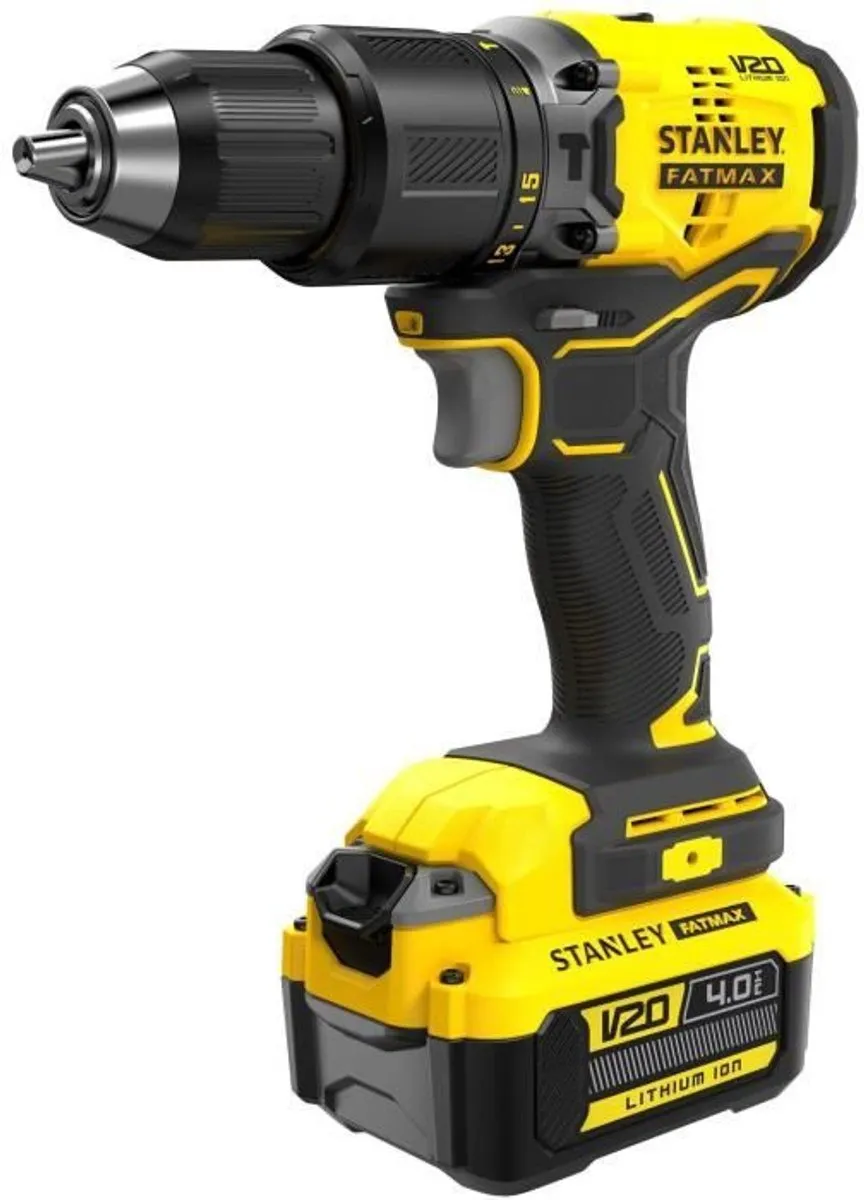 Stanley 18V Accu Boor-/Schroefmachine SFMCD715M2K-QW - 2x 4.0Ah
