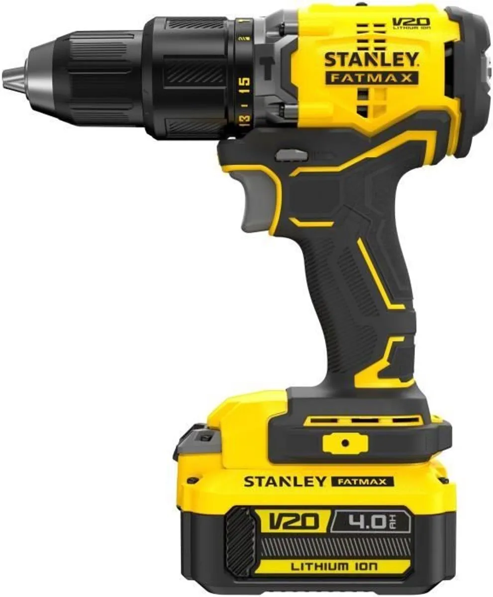 Stanley 18V Accu Boor-/Schroefmachine SFMCD715M2K-QW - 2x 4.0Ah