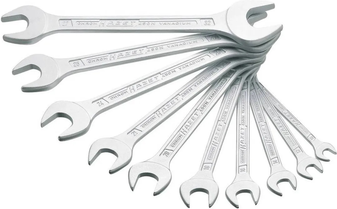 Hazet 450N/10 Dubbele Steeksleutelset 10-delig 6-32mm
