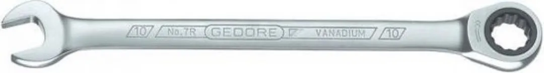 Gedore 7 R 10 Ringsteeksleutel met ratel 10x160mm