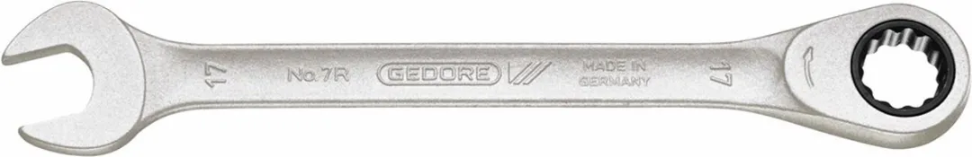Gedore 7 R 10 Ringsteeksleutel met ratel 10x160mm