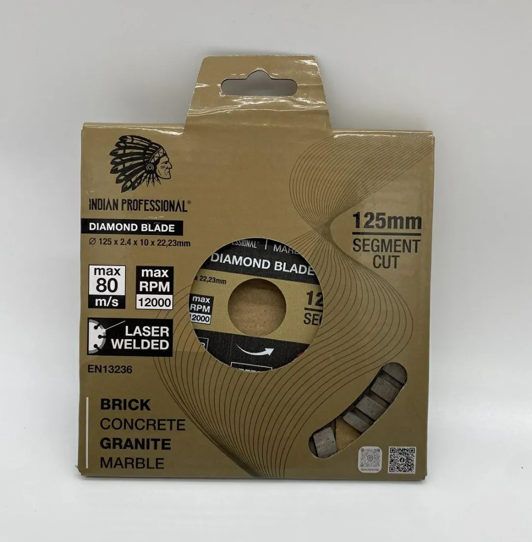 DeWalt Indian Professional Diamantzaagblad 125mm - Segment Turbo