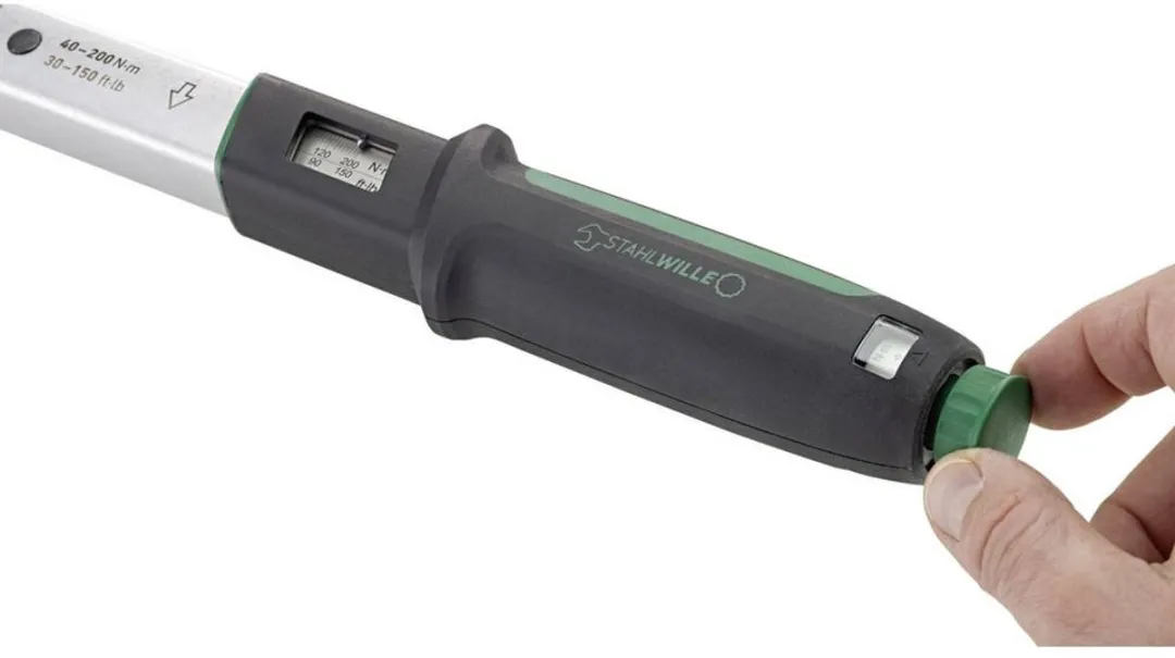 Stahlwille 750NR/200/3/1 Momentsleutel 40-200Nm - 1/2" - Kleurloos