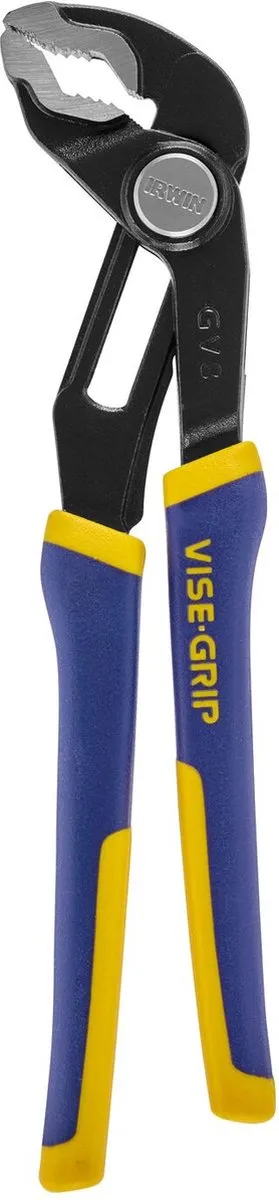 Irwin Groovelock GV8 Waterpomptang 200mm - Geel/Blauw/Zwart