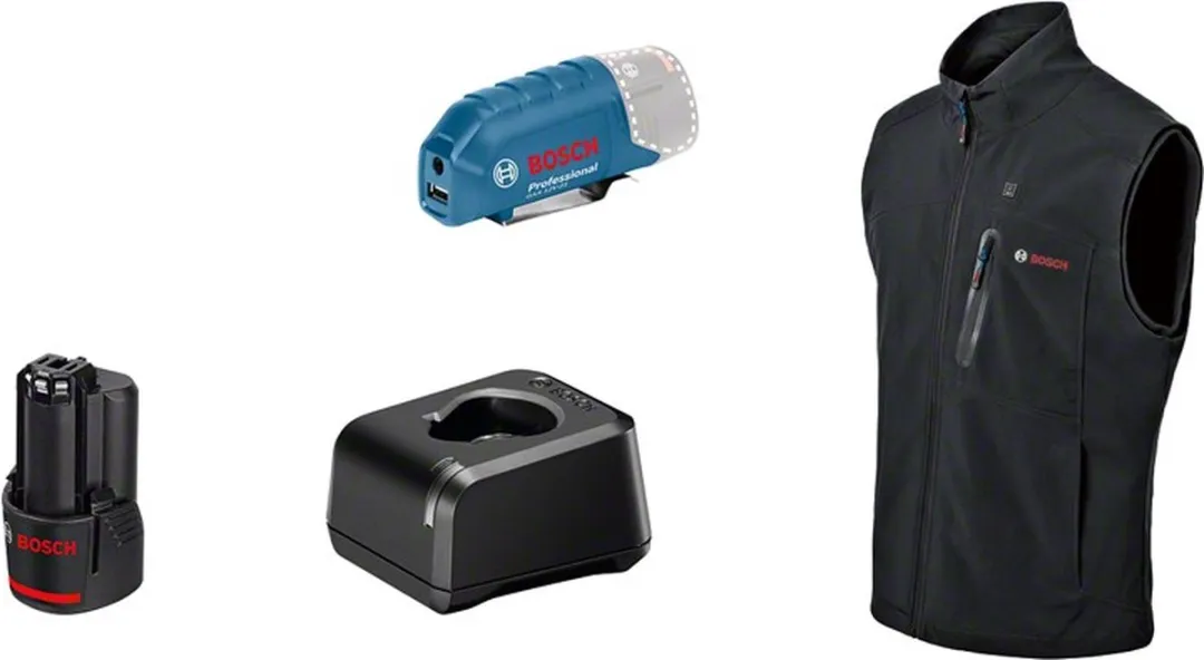 Bosch Professional GHV 12+18V Verwarmde Bodywarmer XL