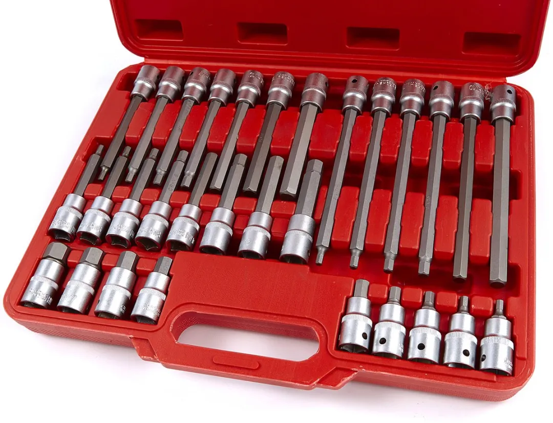 HBM Profi 30-delige 1/2" Inbus Doppenset - 27mm