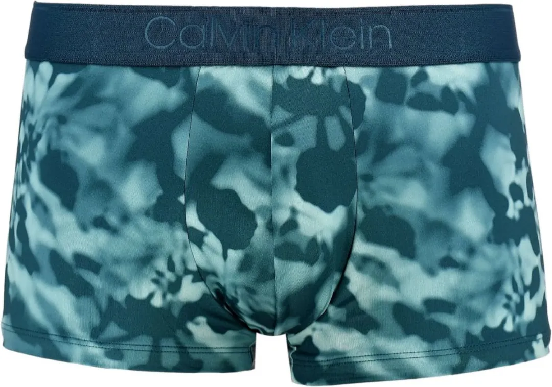 Calvin Klein Heren Boxers - Groen Patroon - Maat S