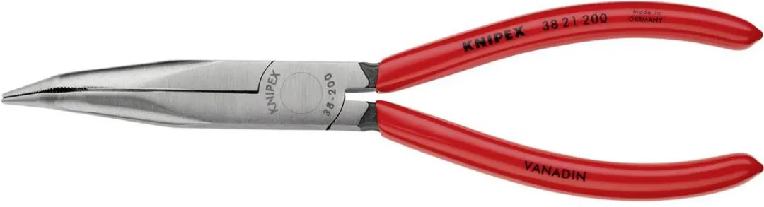 Knipex 38 21 200 Mechanicatang - Gebogen Halfronde Bek 200mm