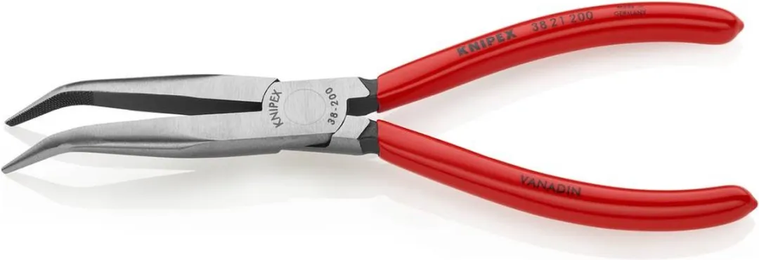 Knipex 38 21 200 Mechanicatang - Gebogen Halfronde Bek 200mm - afbeelding 6 van 6