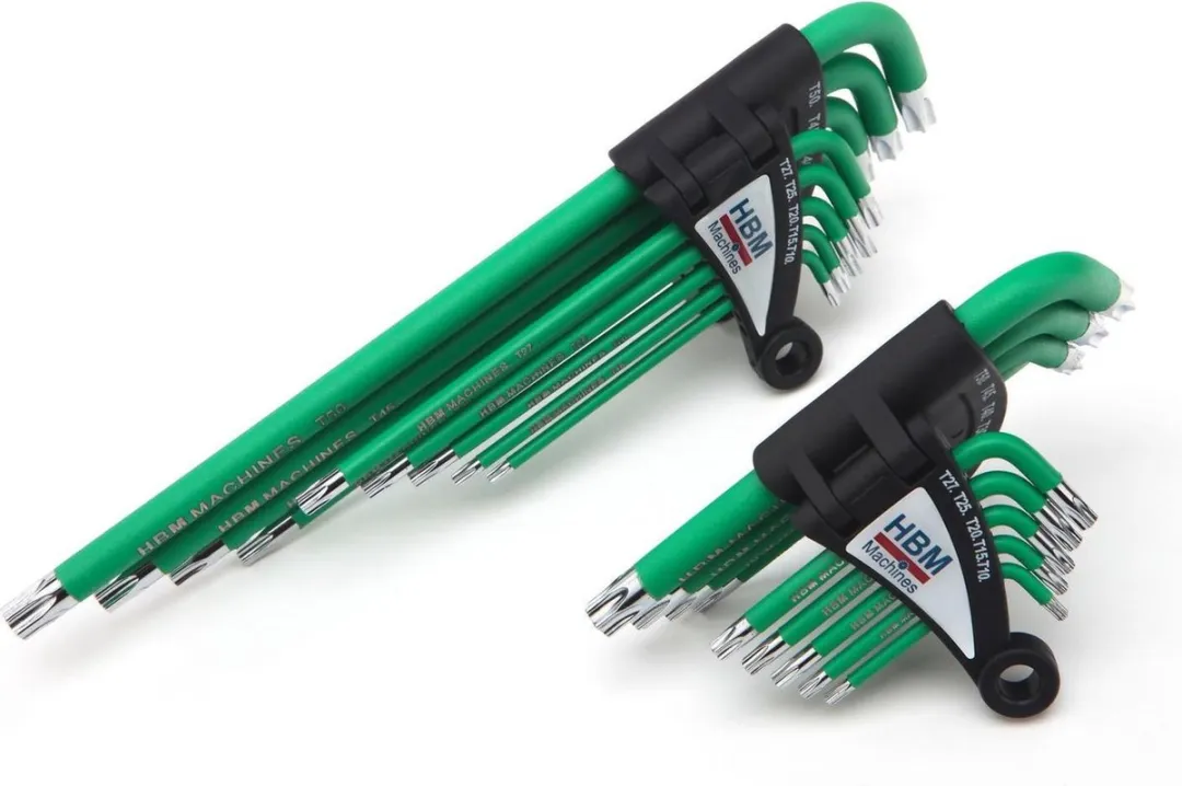 HBM 9-delige Torx Lange Inbussleutel Set