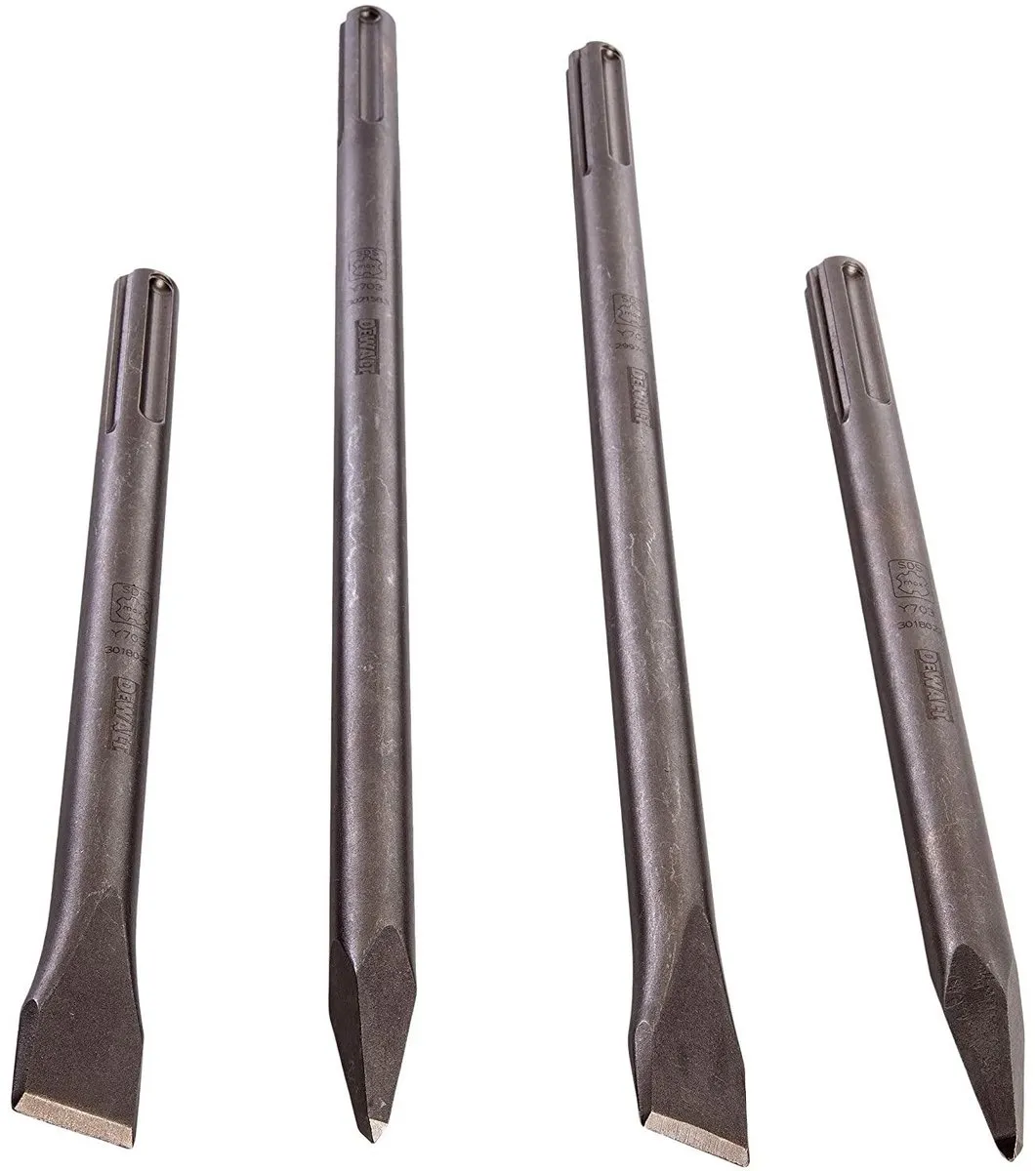 DeWalt SDSMAXSET SDS-Max Boorhamerbeitel Set - 4 Stuks - afbeelding 2 van 2