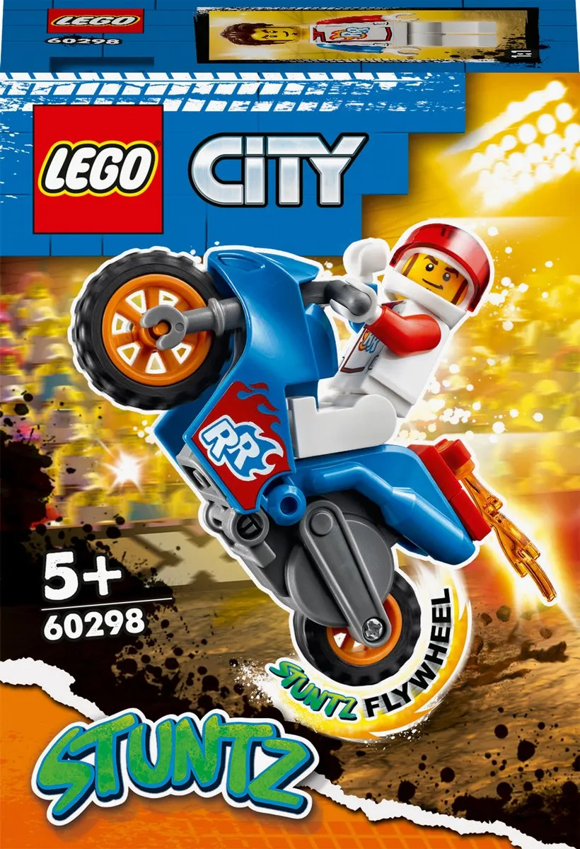 LEGO City Stuntz Raket Stuntmotor 60298