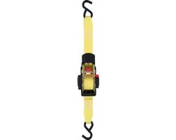 Dunlop Spanband met Ratel 4m - 500kg - Geel/Zwart