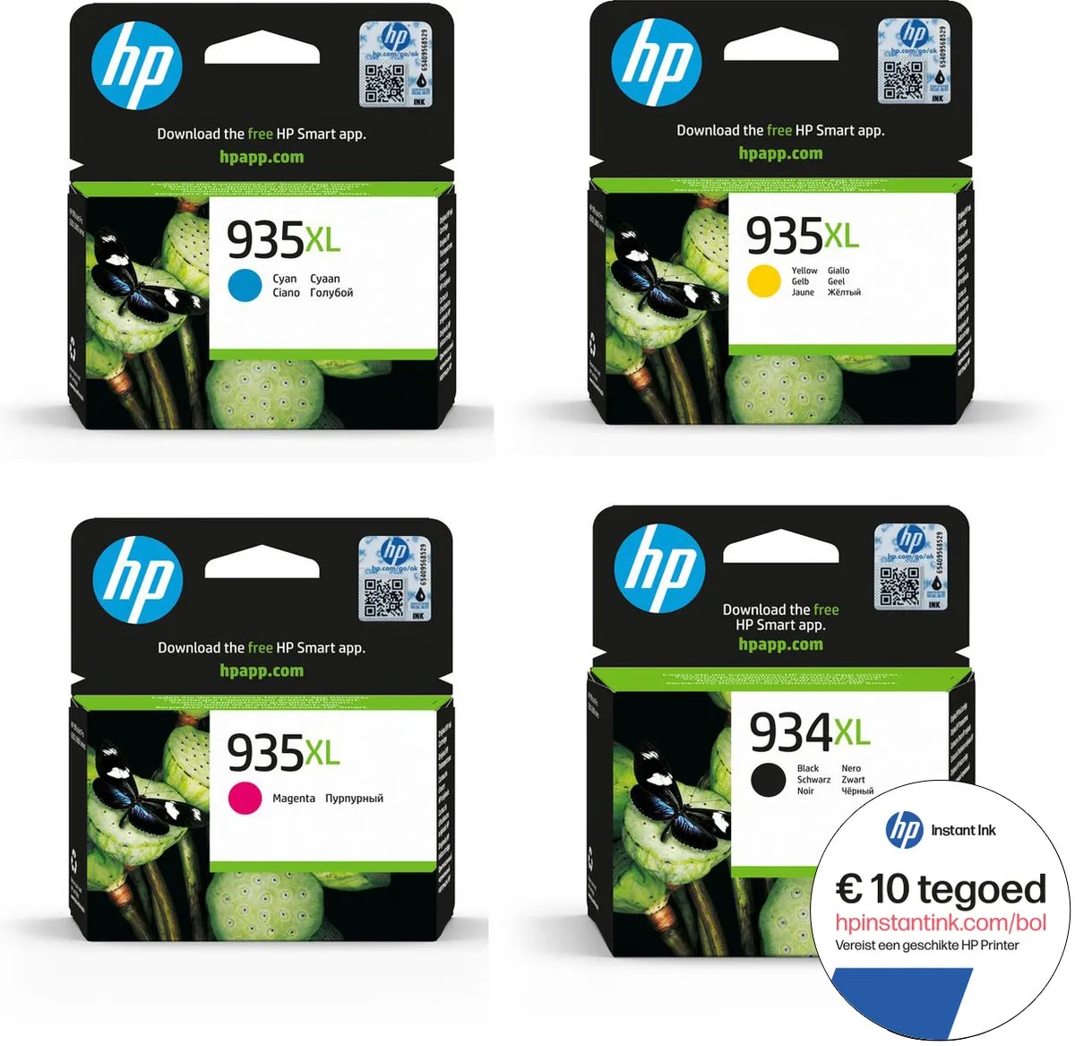 HP 935XL & 934XL Inktcartridges