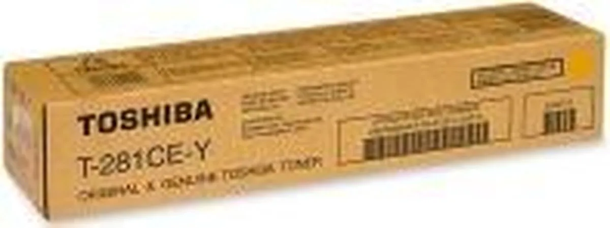 Toshiba 6AK00000107 Tonercartridge Geel - 10.000 pagina's