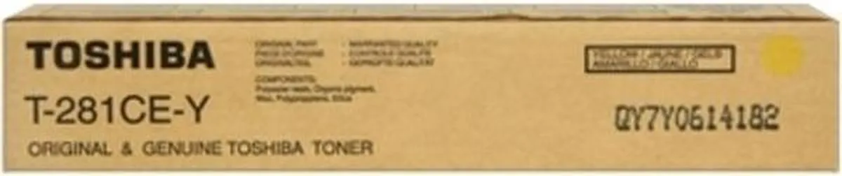 Toshiba 6AK00000107 Tonercartridge Geel - 10.000 pagina's