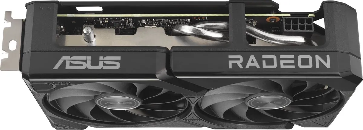 ASUS DUAL RX 9060 XT Videokaart 8GB - Zwart - afbeelding 6 van 6