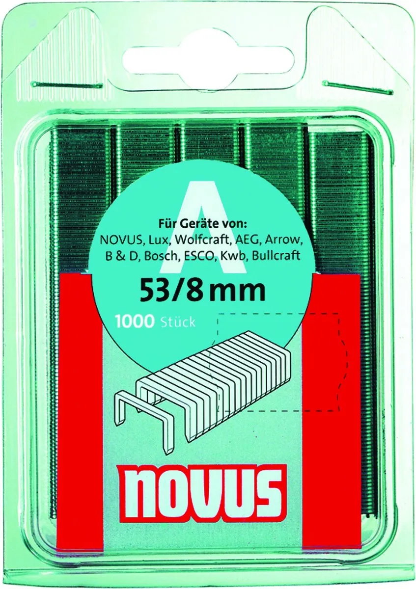 Novus Niet Gegalvaniseerd Handtacker 12mm