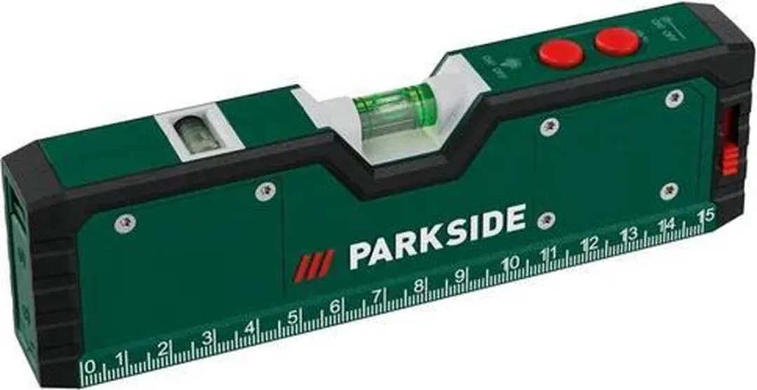PARKSIDE NVT Laserwaterpas - Met mini-statief en pointerfunctie