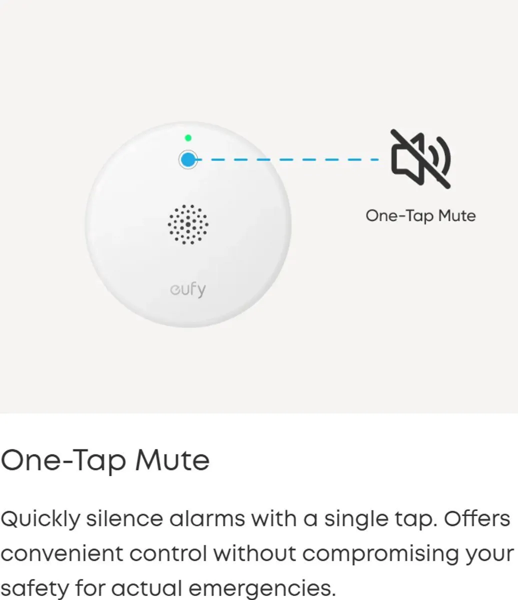 Eufy HomeBase 3 S380 + Rookmelder E10 Wit - Alarm Bundel
