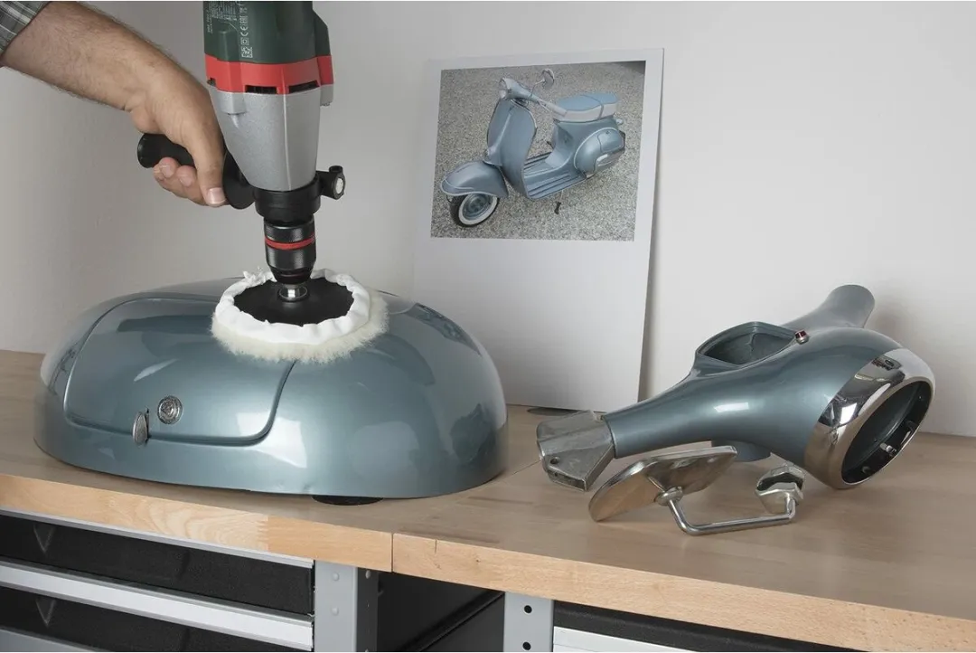 Wolfcraft Polijstschijf Ø125mm Lamswol - 1 Stuk