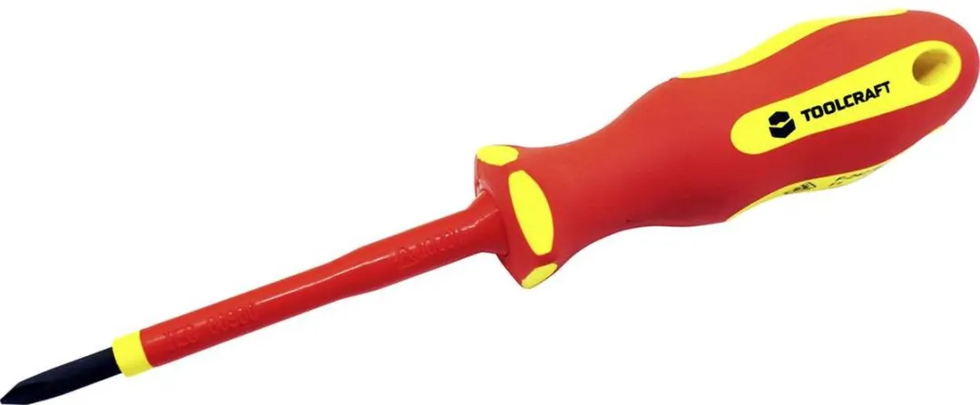 TOOLCRAFT PH1 TO-5345751 VDE Kruiskop Schroevendraaier 80mm