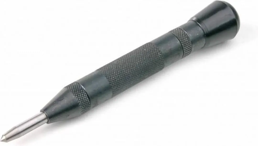 Silverline Gekartelde Stalen Priem 130mm - Geharde Punt