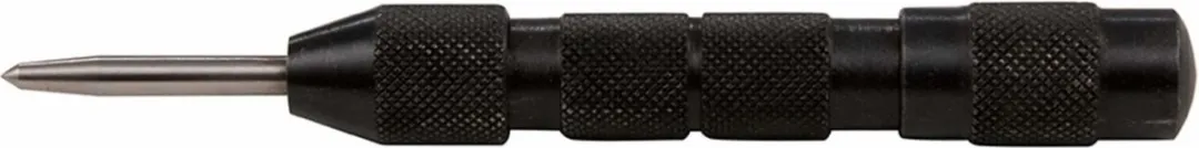 Silverline Gekartelde Stalen Priem 130mm - Geharde Punt