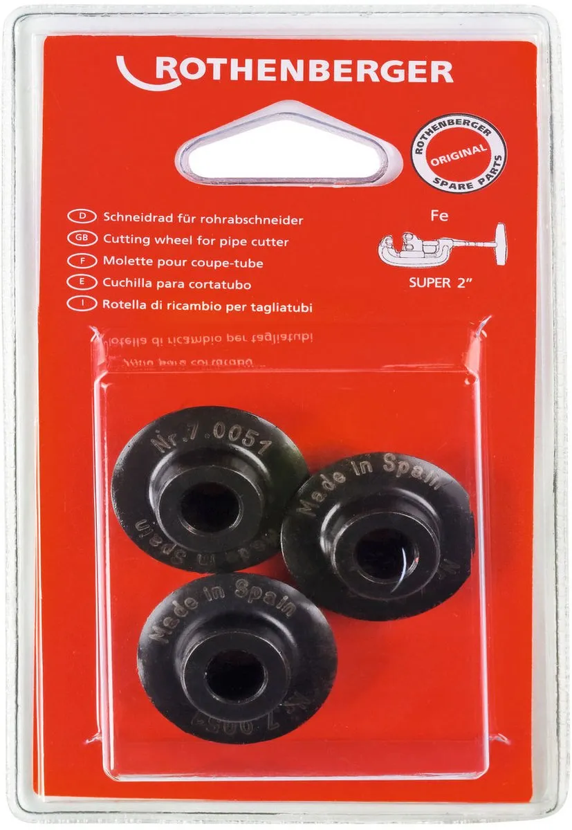 Rothenberger Snijwieltjes SUPER 2"