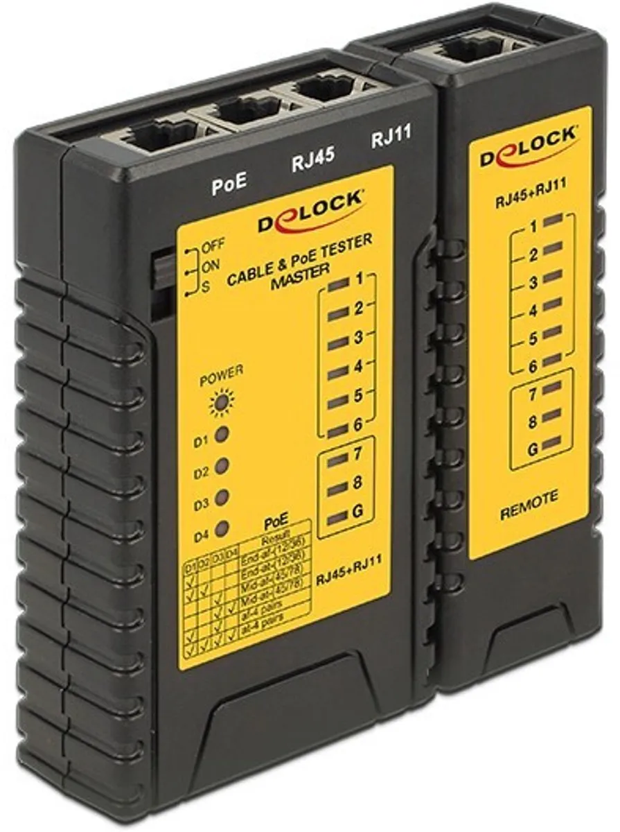 Delock 86107 Netwerkkabeltester