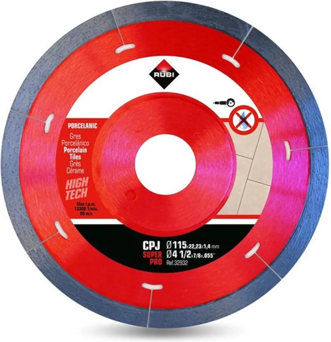 Rubi Diamantzaagblad CPJ 115mm