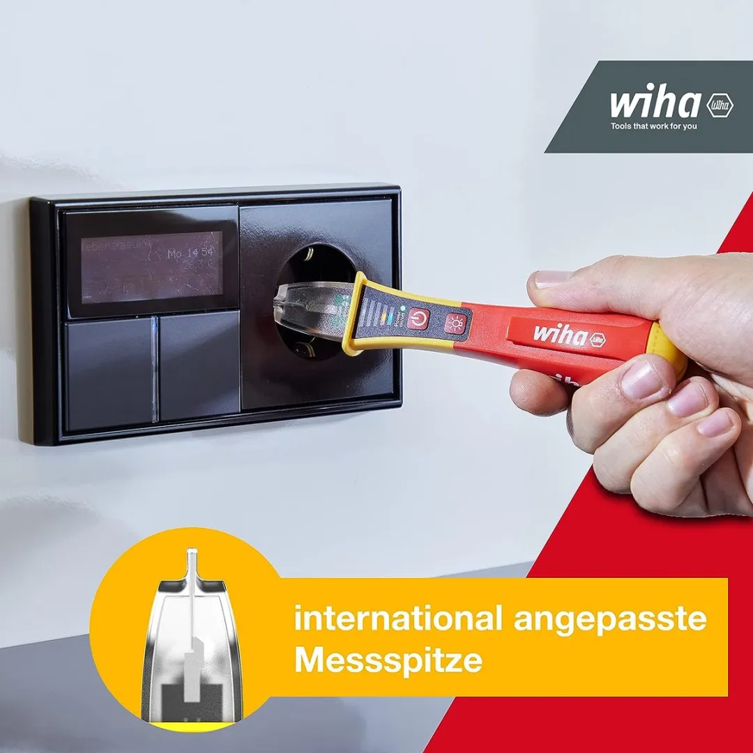 Wiha 43797 Spanningszoeker - 12-1000V AC - 2x AAA