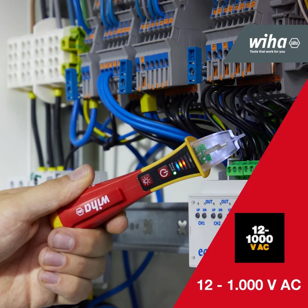 Wiha 43797 Spanningszoeker - 12-1000V AC - 2x AAA