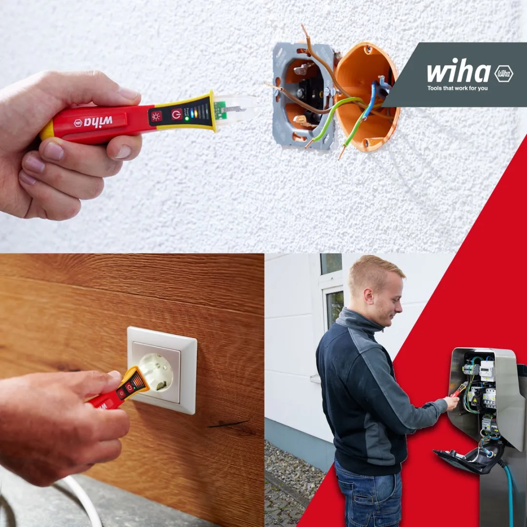 Wiha 43797 Spanningszoeker - 12-1000V AC - 2x AAA