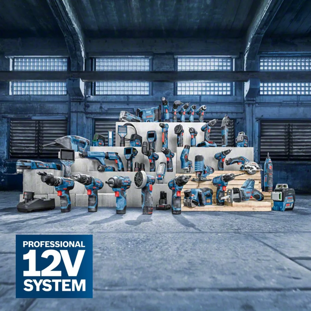 Bosch Professional GHV 12+18V XA S Verwarmd Vest Kit - Blauw