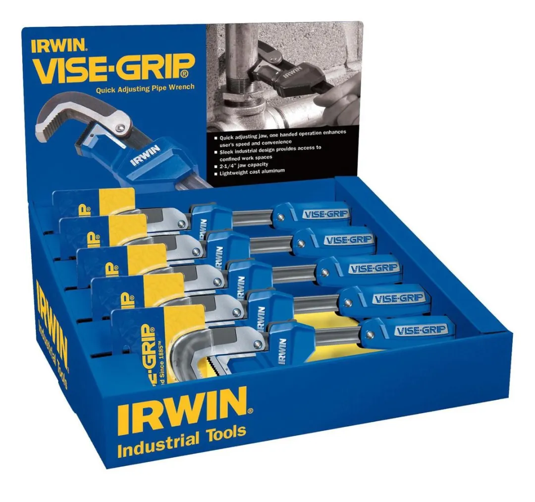 Irwin Snelinstelsleutel 10503642 - 1 Stuk - Zilver/Blauw/Zwart