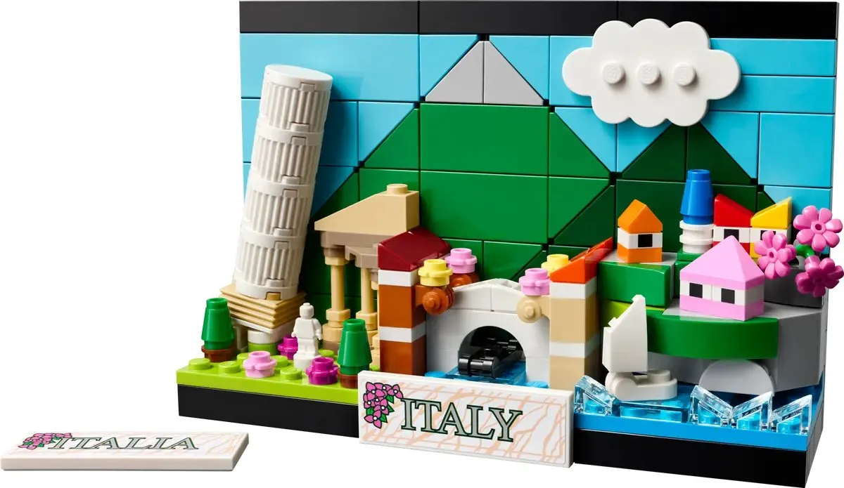 LEGO Creator Ansichtkaart Italië 40818 - 189 Stenen - Multikleur
