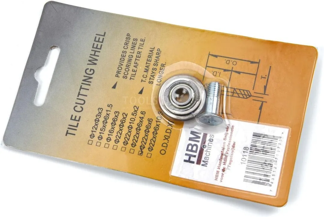HBM 10118 Hardmetalen Snijwiel 12cm