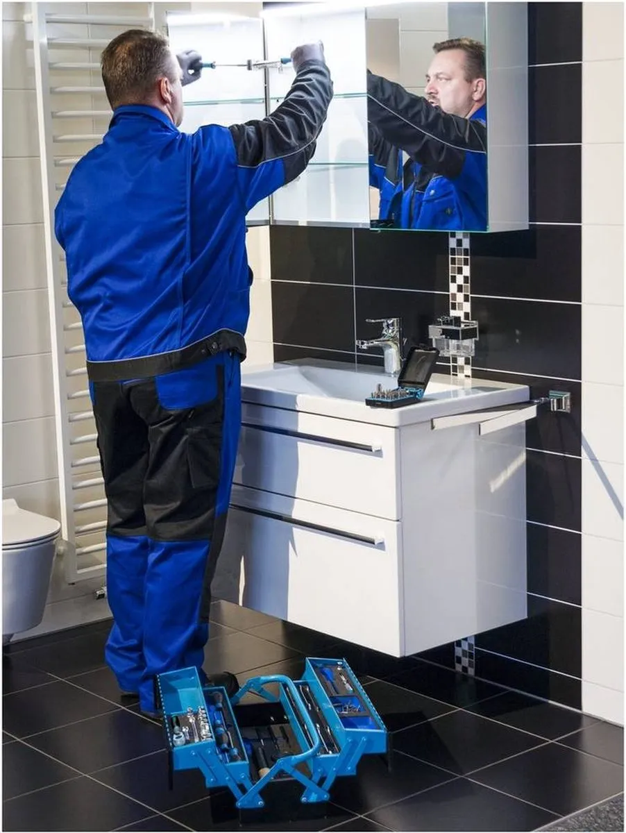 Hazet 190L Gereedschapskist - Staal Zwart/Blauw