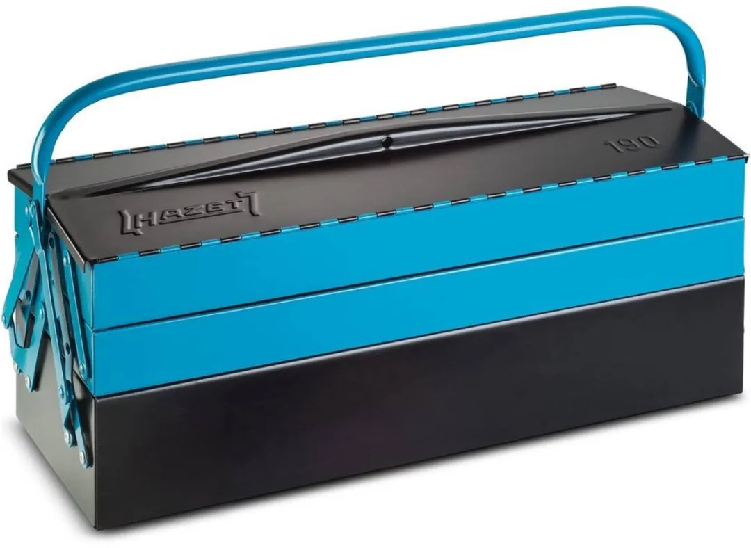 Hazet 190L Gereedschapskist - Staal Zwart/Blauw