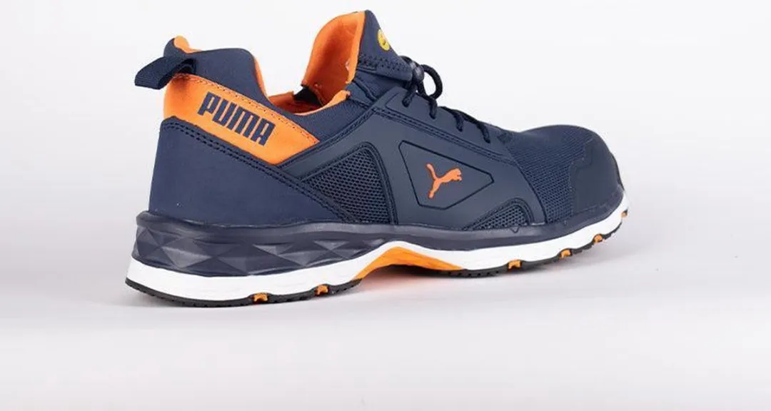 PUMA Chase Low S1PS 643780 - Blauw/Oranje - 46
