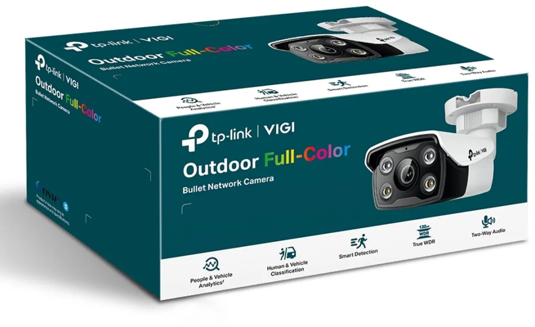 TP-Link VIGI C350 Beveiligingscamera 2.8mm - Zwart/Wit