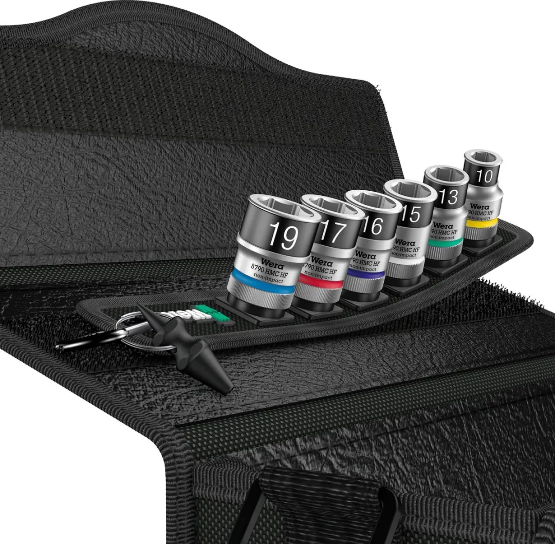 Wera Zyklop 05003995001 Dopsleutelinzetset 1/2" - 7-delig